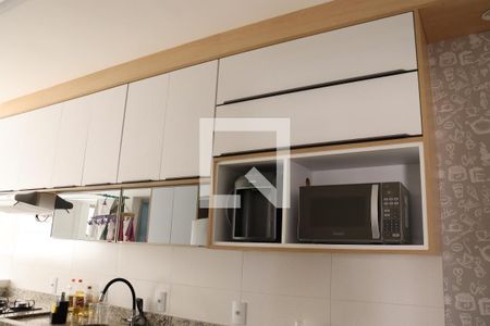 Apartamento para alugar com 70m², 2 quartos e 1 vagaDetalhe da cozinha 