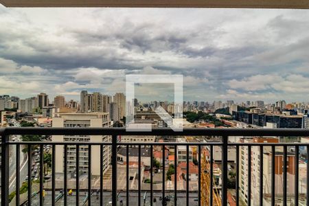 Varanda de apartamento à venda com 1 quarto, 34m² em Vila Clementino, São Paulo
