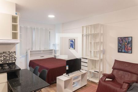 Studio para alugar com 25m², 1 quarto e sem vaga Studio para alugar com 25m², 1 quarto e sem vagaStudio