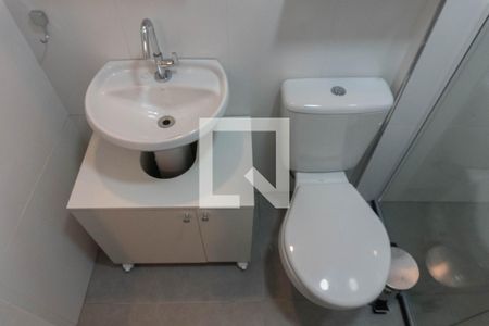 Studio para alugar com 25m², 1 quarto e sem vaga Studio para alugar com 25m², 1 quarto e sem vagaBanheiro