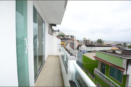 Varanda do Quarto 1 de apartamento para alugar com 3 quartos, 100m² em Vila Valqueire, Rio de Janeiro