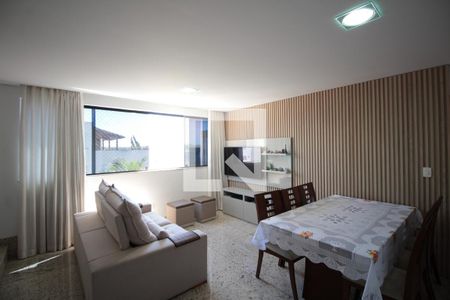 Sala de apartamento à venda com 4 quartos, 200m² em Castelo, Belo Horizonte