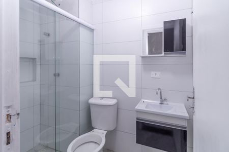 Banheiro de apartamento para alugar com 1 quarto, 34m² em Vila Lucia, São Paulo