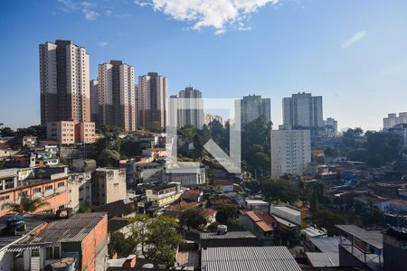 Vista de apartamento à venda com 2 quartos, 50m² em Jardim Maria Rosa, Taboão da Serra