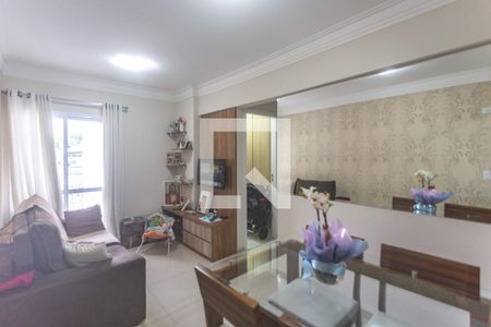 Sala de apartamento à venda com 2 quartos, 52m² em Baeta Neves, São Bernardo do Campo