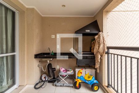 Varanda de apartamento para alugar com 2 quartos, 68m² em Jardim Flor da Montanha, Guarulhos