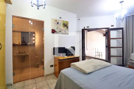 Quarto 1 - Suíte de casa à venda com 3 quartos, 235m² em Jardim Santo Alberto, Santo André