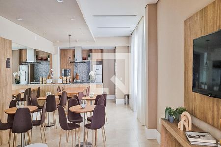 Apartamento para alugar com 49m², 2 quartos e 1 vagaÁrea comum - Salão de festas