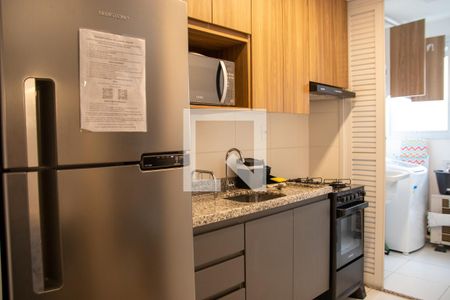 Cozinha de apartamento para alugar com 2 quartos, 49m² em Vila Guilherme, São Paulo