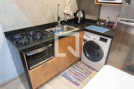Studio para alugar com 30m², 1 quarto e sem vaga Studio para alugar com 30m², 1 quarto e sem vagaCozinha