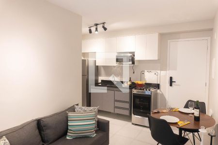 Sala/Cozinha de apartamento à venda com 2 quartos, 38m² em Consolação, São Paulo