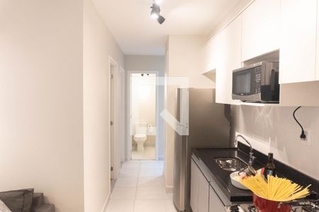Sala/Cozinha de apartamento à venda com 2 quartos, 38m² em Consolação, São Paulo