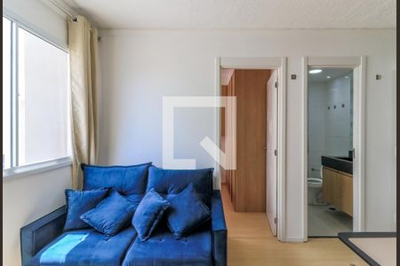 Sala de apartamento para alugar com 2 quartos, 34m² em Santo Amaro, São Paulo