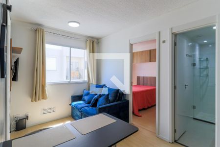 Sala de apartamento para alugar com 2 quartos, 34m² em Santo Amaro, São Paulo