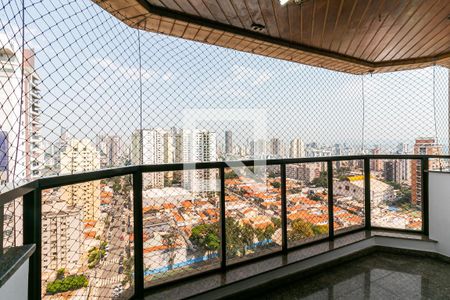 Varanda de apartamento para alugar com 3 quartos, 122m² em Tatuapé, São Paulo