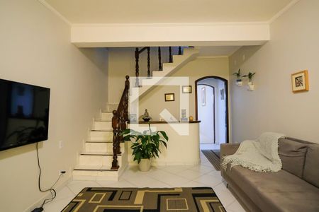 Sala de casa para alugar com 3 quartos, 151m² em Campestre, São Caetano do Sul