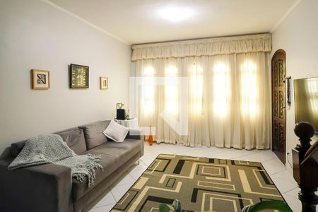 Sala de casa à venda com 3 quartos, 151m² em Campestre, São Caetano do Sul