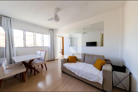 Sala de apartamento à venda com 2 quartos, 51m² em Engenho Nogueira, Belo Horizonte