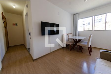 Sala de apartamento à venda com 2 quartos, 51m² em Engenho Nogueira, Belo Horizonte