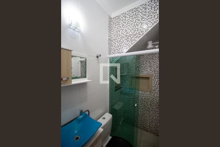 Casa para alugar com 47m², 2 quartos e 1 vaga Casa para alugar com 47m², 2 quartos e 1 vagaBanheiro