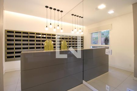 Apartamento para alugar com 38m², 1 quarto e 1 vagaÁrea comum - Hall social - Concierge