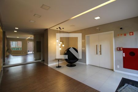 Apartamento para alugar com 38m², 1 quarto e 1 vagaÁrea comum - Hall social 