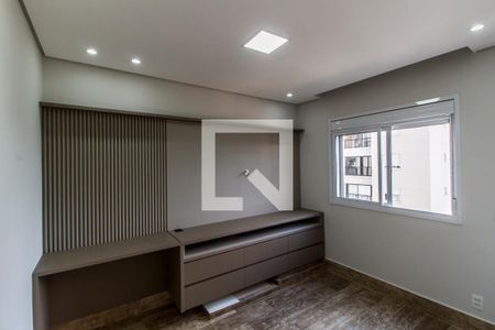 Sala de TV de apartamento para alugar com 1 quarto, 52m² em Alphaville Empresarial, Barueri