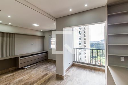 Sala de TV de apartamento para alugar com 1 quarto, 52m² em Alphaville Empresarial, Barueri