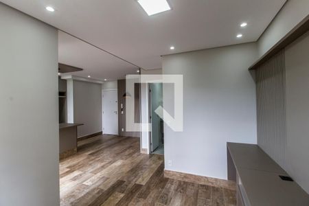 Sala de TV de apartamento para alugar com 1 quarto, 52m² em Alphaville Empresarial, Barueri