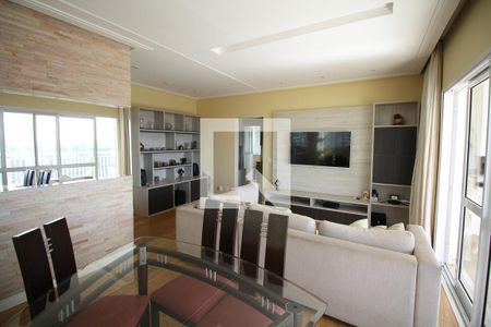 Sala de apartamento para alugar com 4 quartos, 208m² em Vila Firmiano Pinto, São Paulo