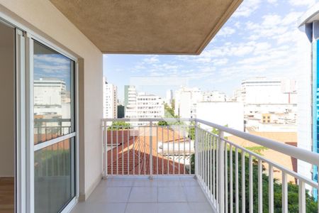 Varanda de kitnet/studio para alugar com 1 quarto, 36m² em Liberdade, São Paulo