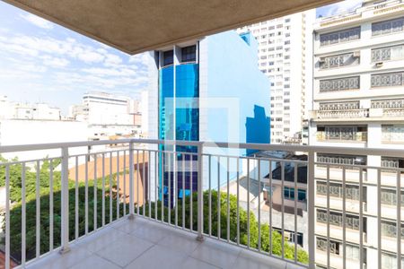 Varanda de kitnet/studio para alugar com 1 quarto, 36m² em Liberdade, São Paulo