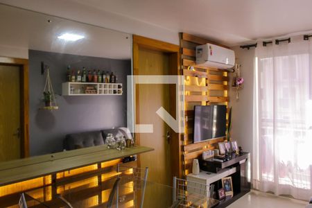 Sala de apartamento para alugar com 3 quartos, 57m² em Santos Dumont, São Leopoldo
