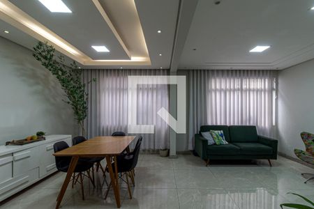 Sala de apartamento para alugar com 3 quartos, 110m² em Colégio Batista, Belo Horizonte