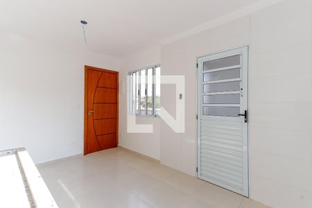 Sala e Cozinha de apartamento à venda com 1 quarto, 30m² em Bortolândia, São Paulo