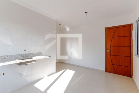Sala e Cozinha de apartamento à venda com 1 quarto, 30m² em Bortolândia, São Paulo