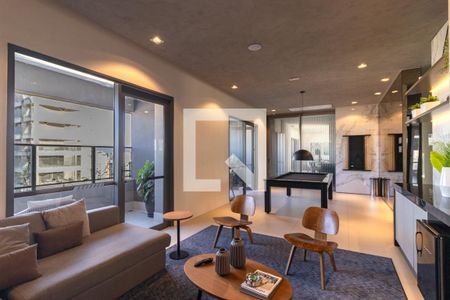 Studio para alugar com 35m², 1 quarto e 1 vagaÁrea comum