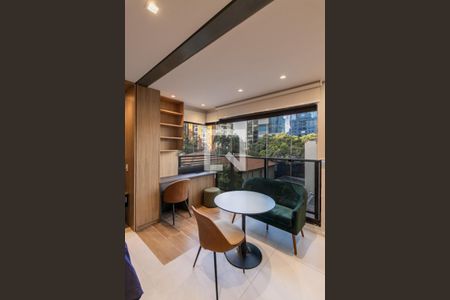 Studio para alugar com 35m², 1 quarto e 1 vagaStudio