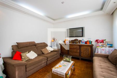 Sala de estar de casa à venda com 3 quartos, 256m² em Vila Humaitá, Santo André