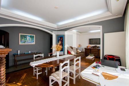 Sala de jantar de casa à venda com 3 quartos, 256m² em Vila Humaitá, Santo André