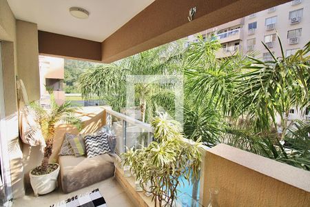 Varanda da Sala de apartamento à venda com 2 quartos, 65m² em Recreio dos Bandeirantes, Rio de Janeiro