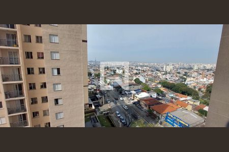 Vista da Sacada de apartamento à venda com 2 quartos, 48m² em Parque Erasmo Assunção, Santo André