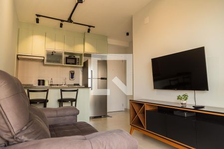Sala de apartamento para alugar com 1 quarto, 29m² em Vila Santa Catarina, São Paulo