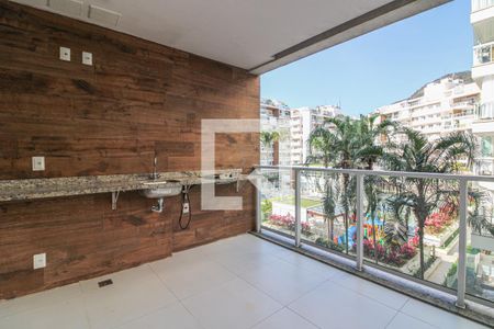 Varanda Gourmet de apartamento para alugar com 2 quartos, 72m² em Vargem Grande, Rio de Janeiro