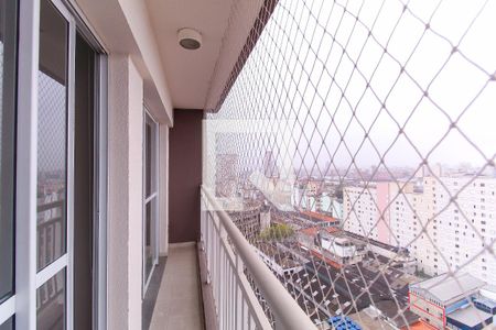 Varanda de apartamento para alugar com 1 quarto, 33m² em Brás, São Paulo