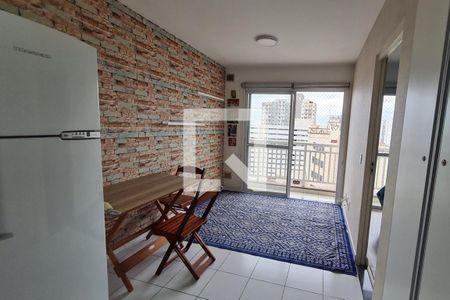 Sala/Cozinha de apartamento para alugar com 1 quarto, 33m² em Brás, São Paulo