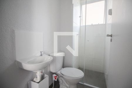 Banheiro de apartamento à venda com 1 quarto, 30m² em Vila Germinal, São Paulo
