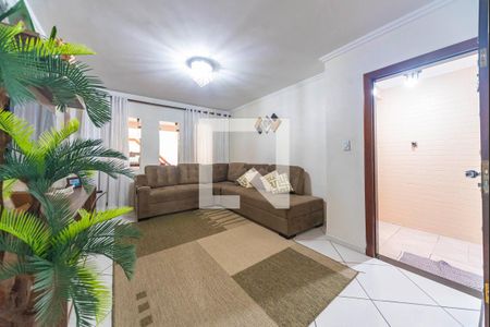 Sala de casa à venda com 4 quartos, 202m² em Jardim Santo Alberto, Santo André