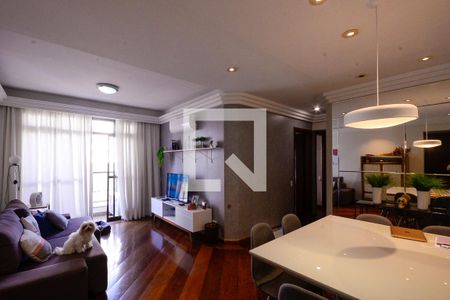 Sala de apartamento à venda com 3 quartos, 100m² em Vila Gumercindo, São Paulo
