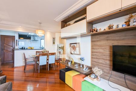 Sala de apartamento à venda com 3 quartos, 100m² em Jr do Mar, São Bernardo do Campo